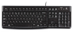 Клавиатура Logitech K120 (USB, waterproof, low profile) OEM
