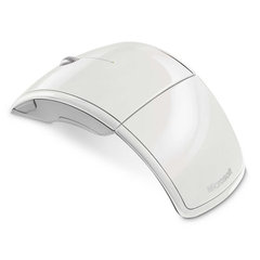 Mouse Microsoft ARC USB White (4btn+Roll, Laser, 1000dpi, 2.4Ггц)  