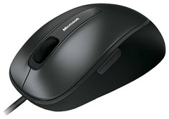Mouse Microsoft Comfort 4500 USB Black Retail  (5btn+Roll, BlueTrack™)  