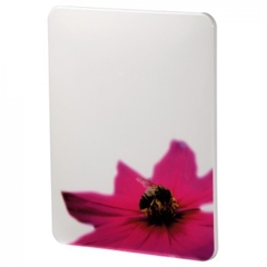 Футляр «Nectar» для Apple iPad 9.7”, поликарбонат, белый с рисунком, HAMA